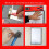 Multi-Functional Poster Universal Level Installation Instrument For Posters With Multi-Size Poster Nails And Hanging Tool 2