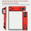 Multi-Functional Poster Universal Level Installation Instrument For Posters With Multi-Size Poster Nails And Hanging Tool 3