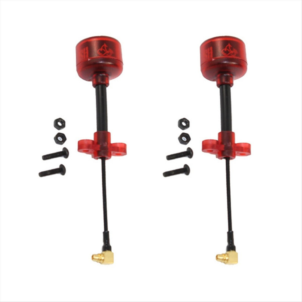 2Pcs Fpv Antenna 5.8G Mmcx Rhcp Vtx Vrx Long Range Adapter For Rc Drone Goggles Elbow 4853677893132