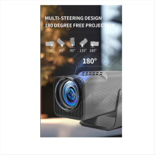 HY320 Projector Retro Game Consoles 30000+Game H713 Android11 2.4G+5G WIFI6 3D Support 2 Player EU Plug