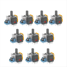 10PCS 4th Gen Hall Electromagnetic Joystick for Game Console High Adjustable