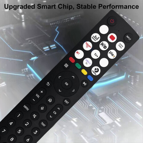 Replacement ERF2S36H Remote Control for Smart LED LCD TV No Voice 2