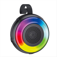 Wireless Bluetooth Speaker Mini Portable RGB Colorful Subwoofer Surround Sound for PC Phone TV TF Card