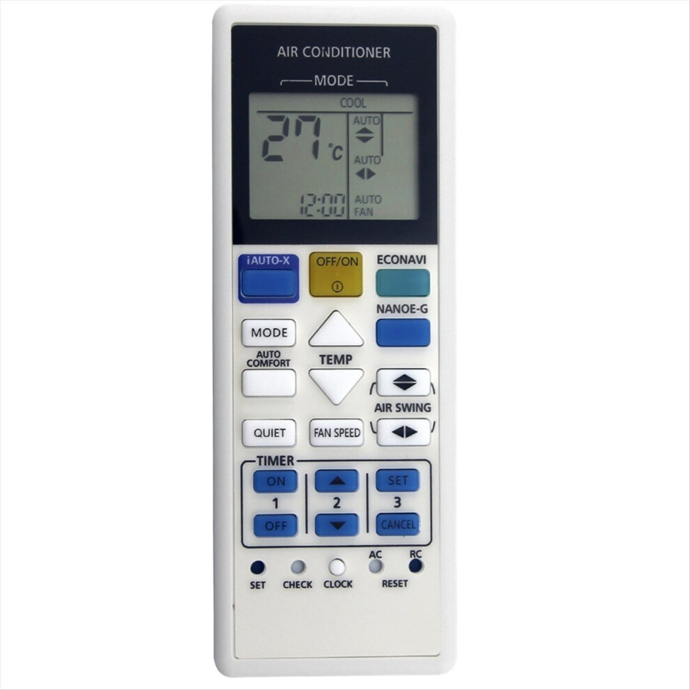 Replace Ac Remote Control A75c4543 For Inverter Air Conditioner -V24rkh -S28rkh 4853677803377