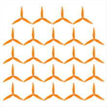 24PCS 51466 V2 FPV Propeller 5inch 3 Blade Drones for RC Racing Drone Orange