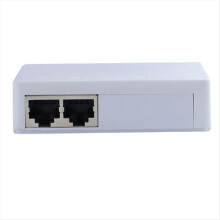2 Port Poe Extender 10/100Mbps 1 to PoE Repeater 12V 1A 250m Distance Power for Standard Switch/IP Camera