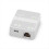 2 Port 100Mbps Network Switch RJ45 Cable Splitter Extender Way Adapter Connector Type C Power White 3
