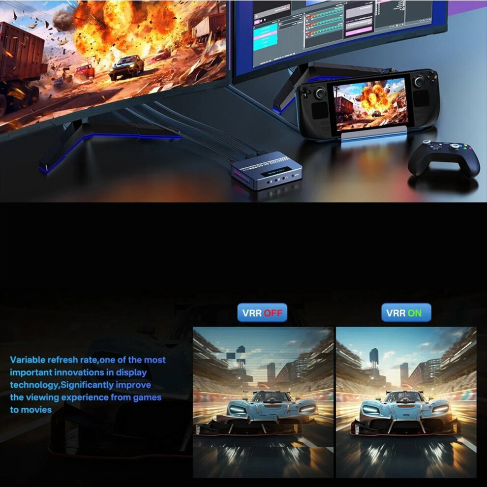 4K 60Hz Video Capture Card Hdr10 Rgb 1080P Grabber For Game Recording Live Streaming Camera Tablet 4853677810221