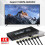 4K -Compatible 8X1 Quad Multi-Viewer Screen Divider Seamless Switching Multi-Screen Display Video Splitter UK Plug 4