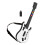 2.4G Wireless Game Guitar Controller for PC Compatible with Clone Rock Band Games Remote Joystick Console White 8