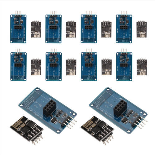ESP8266 ESP-01 WiFi Wireless Adapter Module 3.3V 5V Esp01 Breakout PCB Adapters