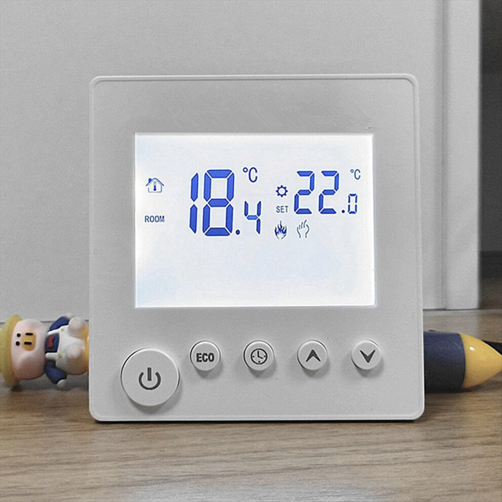 Ac95v-240V Electric Floor Heating Thermostat House Room Temperature Controller Digital Lcd Display K1h16a 4853677819514