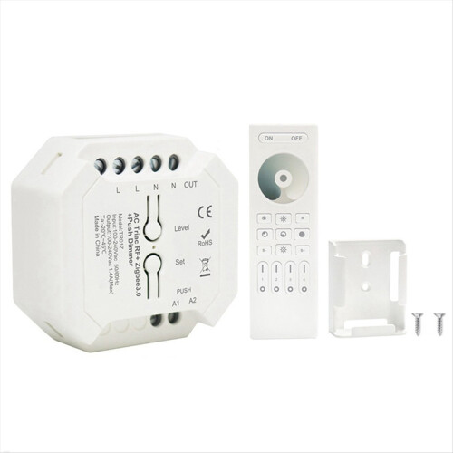Tuya ZigBee Triac Dimmer LED Controller Smart for Dimmable Lights Support APP Remote Control C