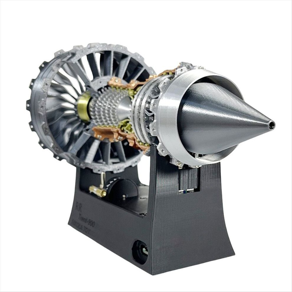 Jehiatek Tr-900 Simulation Turbofan Engine Model Toys Aviation Fan Collectibles Static Display Ornaments Gifts 25Cm