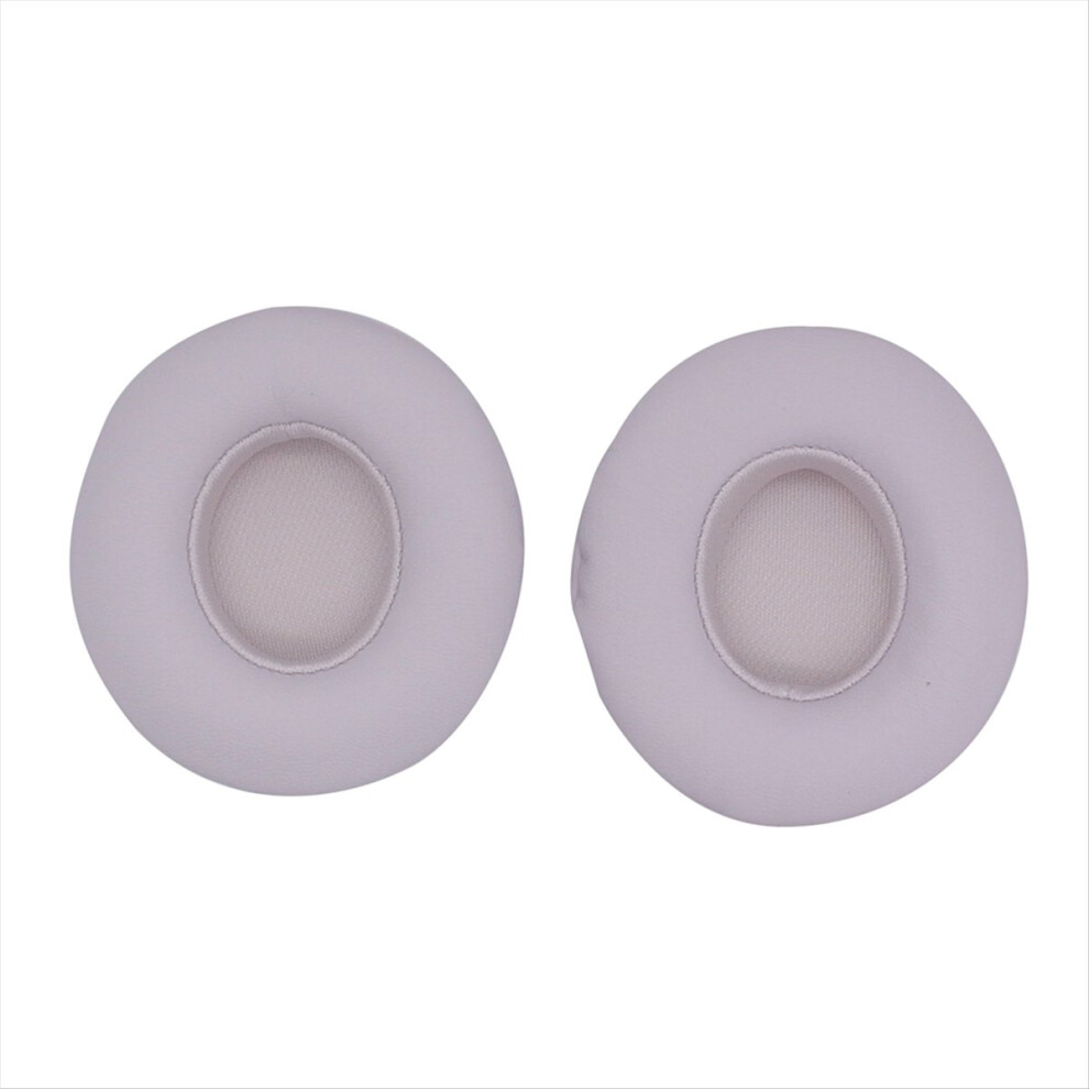 Jehiatek Earpads Replacement For Solo 4.0 Headphones Memory Foam Earmuff Headset Repair Parts Accessories White