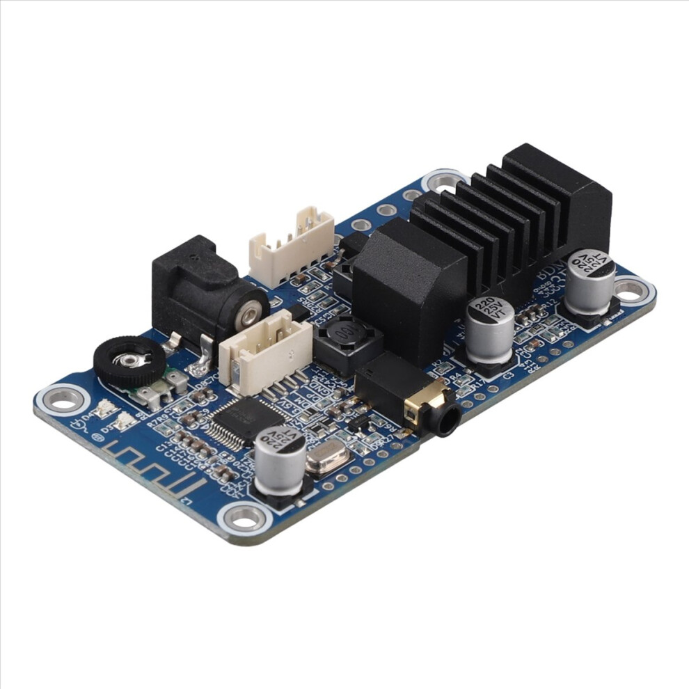 Tpa3116 Bluetooth 5.0 Stereo Power Amplifier 2X50w 3.5Mm Input Supports Tuning Dc12v-24V 4853677823481
