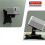 Multi Functional Projector Gimbal Desktop Bracket Lifting Wall Mounted 360 Degree Rotating White 4