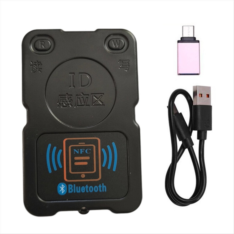 Nfc-Pm8 Bluetooth Rfid Smart Chip Card Copier Nfc Encryption Key Reader Writer 13.56Mhz/125Khz Duplicator 4853677834876