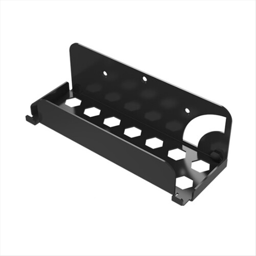 Wall Hanging Holder Bracket Universal Fit for Switch/ Host TV Box Mount Storage Black 2