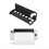 Wall Hanging Holder Bracket Universal Fit for Switch/ Host TV Box Mount Storage Black 5