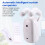 Tuya Smart Curtains Machine Wireless Curtain Opener Switch Robot Remote Control for Roman Guide Rail 5