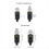 New K1 UHF Wireless Microphone Transmitter Receiver XLR System for 48V Capacitive 1 to 3