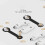 Transparent Gold Plated Plate Mounted Stabilizer for Custom Mechanical Keyboard 4
