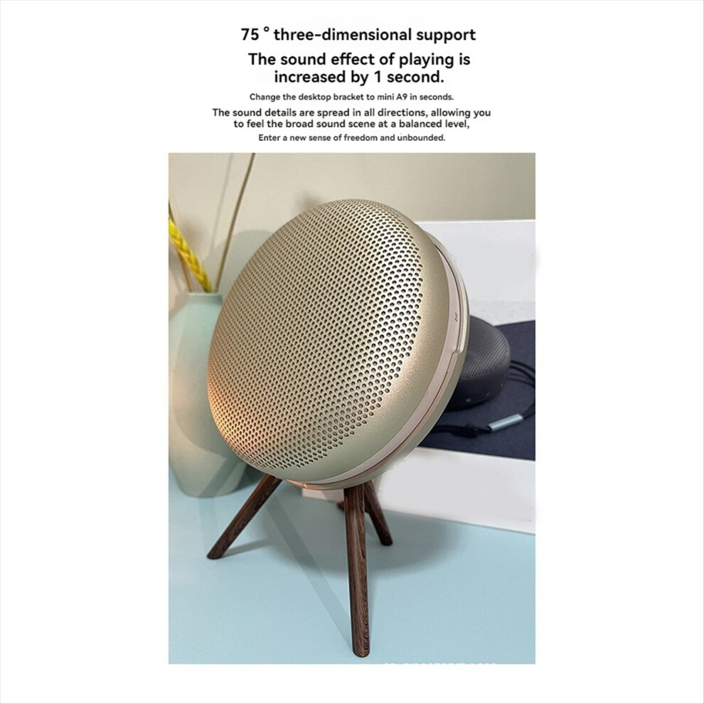Portable Desktop Speaker Mount For A1 2Nd Stable Stand Holder Enhanced Stability Black 4853677846718
