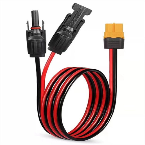 Solar Cable to 12AWG Charge Extension Panel Connector for Generator B 2