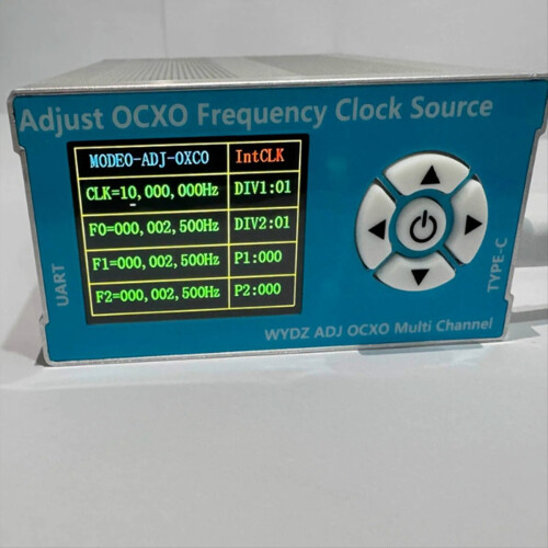 10M 0.1ppm OCXO Adjustable Frequency Standard 2.5K-200M Clock Source Module W/ SMA Female Connectors 2