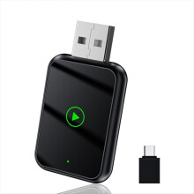2 in 1 USB Type C Wireless Carplay Android Auto Adapter Car Convert Wired to
