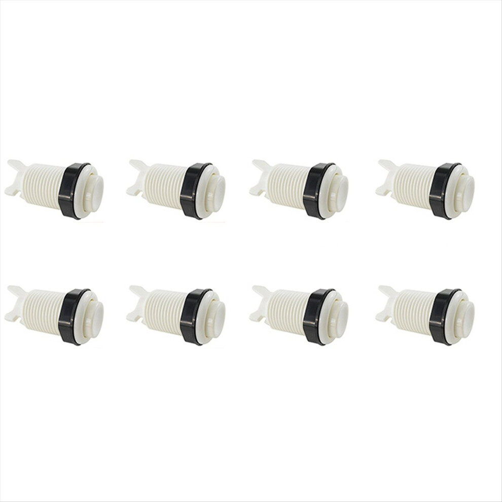 8Pcs Push Button 28Mm Nut For American Game Machine Joystick Zero Delay Controller Parts Diy D 4853677852870