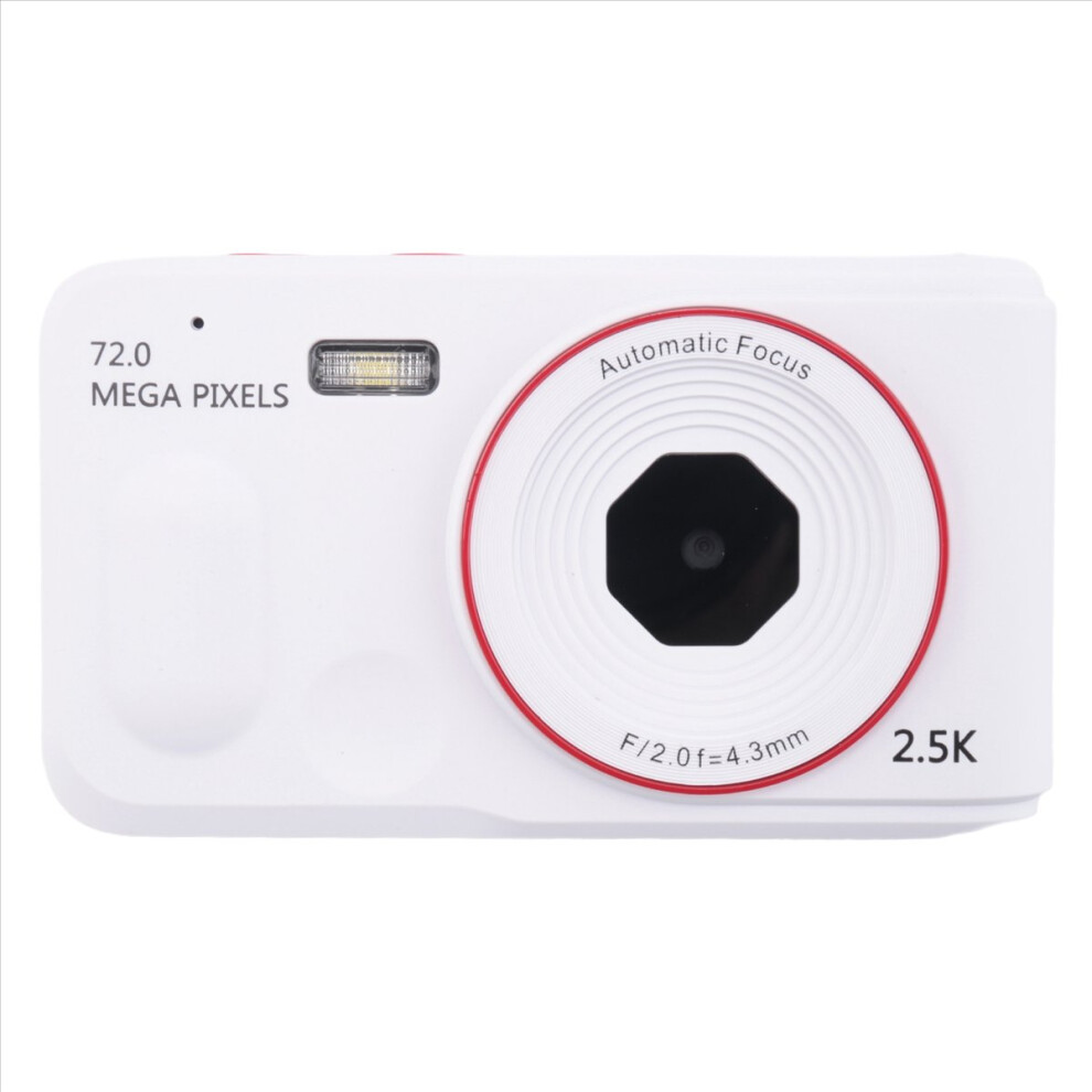 Digital Camera 16x Digtal Zoom Auto Focus 2.5K HD 72MP Camcorder for Home Outdoor Travel White-image-OPC-PMGCPWK-NEW