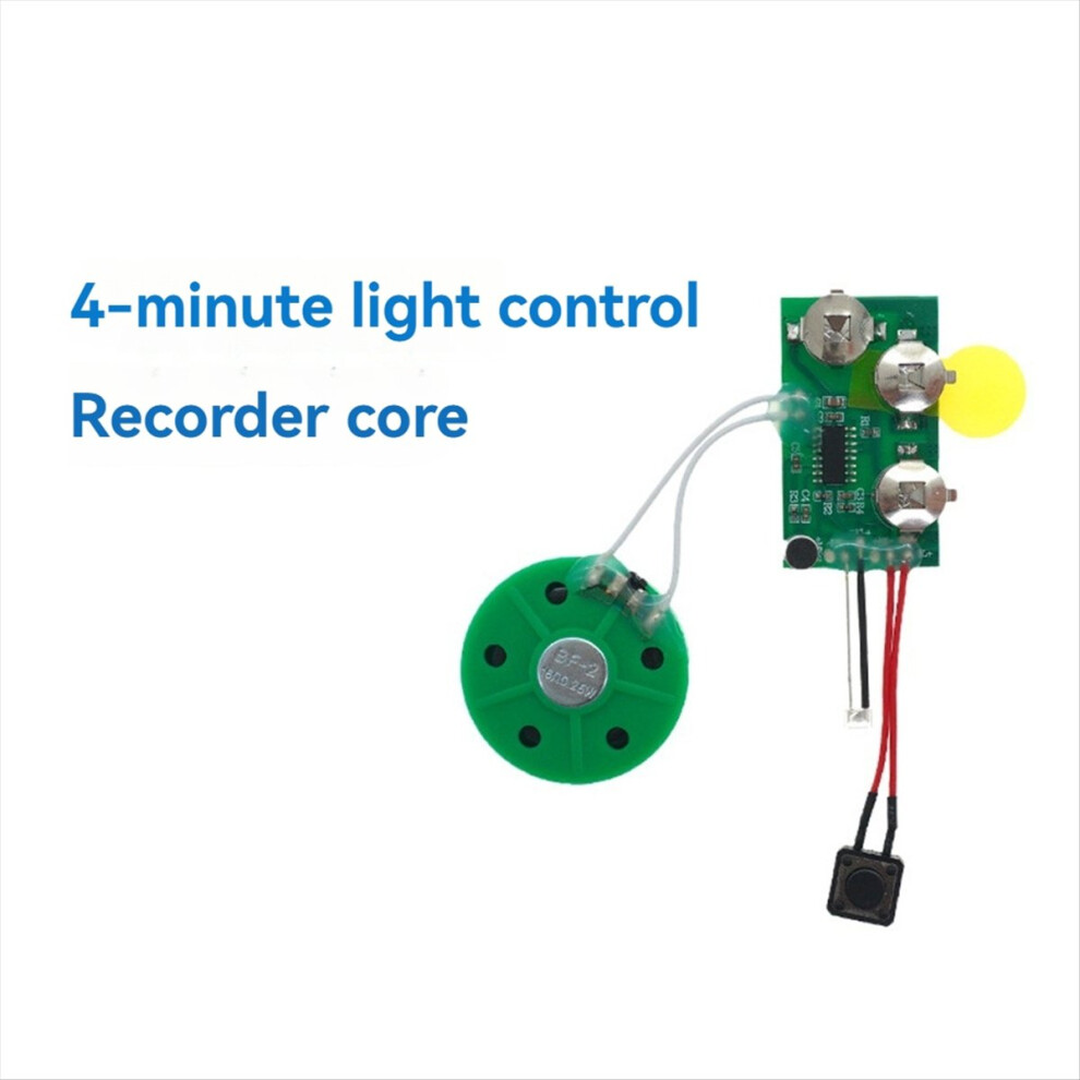 Diy Voice Greeting Card Chip 4 Minutes Recordable Sound For Holiday Moudle Loop Playback 4853677852962