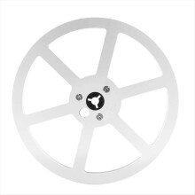 7 Inch Light Metal Aluminum Take Up Reels Opening Machine Parts Reel-to-Reel Recorders Accessory Silver