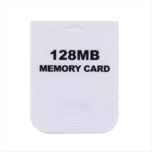 White Memory Card High Speed Flash Chip Easy to Use Game 128MB