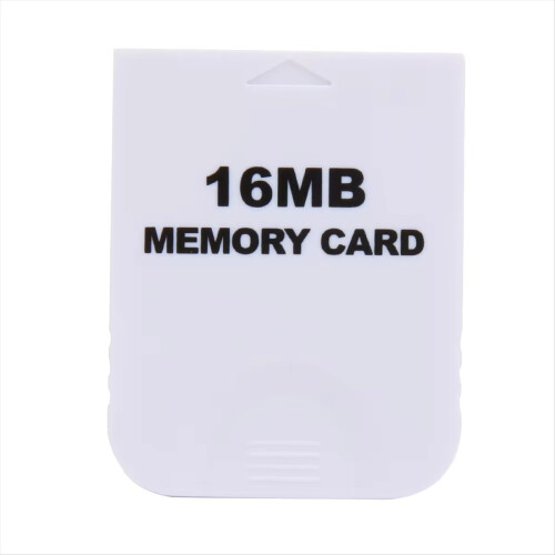 White Memory Card High Speed Flash Chip Easy to Use Game 16MB 1