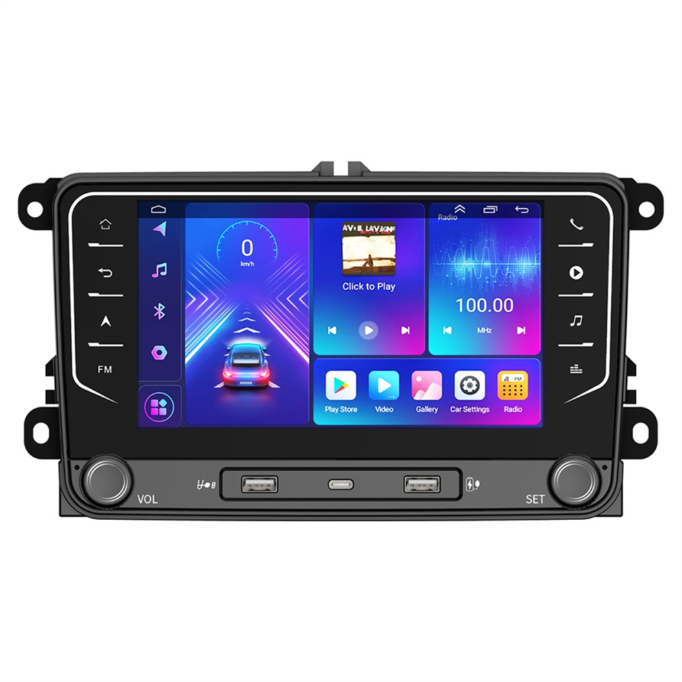 Android Car Auto Radio For Screen Multimedia Player Gps Wifi Carplay Black 4853677871161