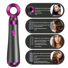 Multifunctional Hair Dryer Five-in-One Portable Negative Ion EU Plug