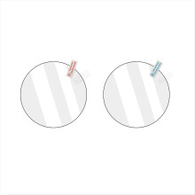 2Pcs Screen Protector for Sound Clock Alarmo Accessories Protective Film Anti-Bubble Flexible HD Clear