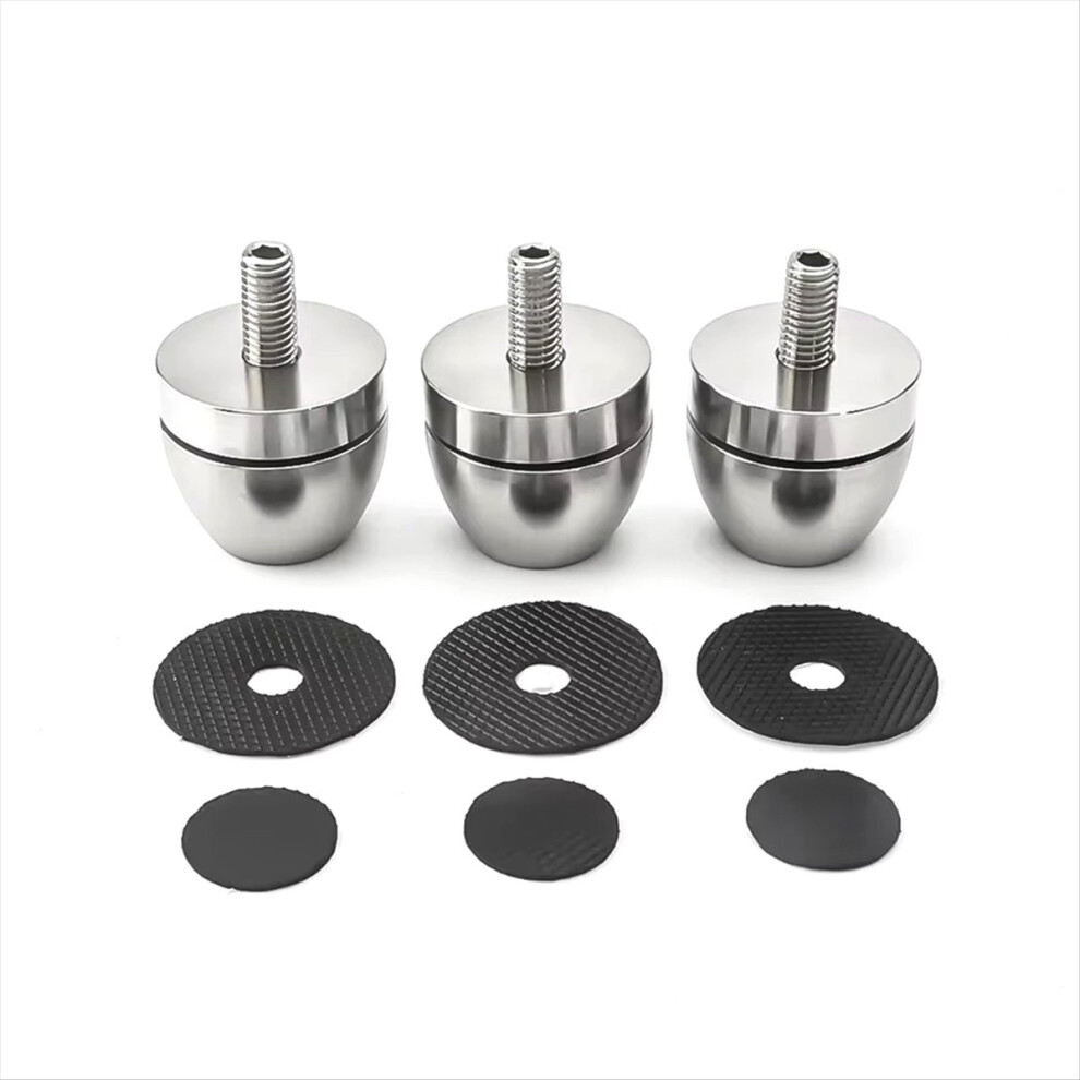 Audio Amplifier Dampers, Stainless Steel Isolation Spikes Stand For Speaker Chassis 4853677882426