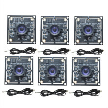 6PCS 100 Degree Camera Module 1MP OV9732 1280x720 30fps USB Drive Free with 1.5M Cable for WinXP/7/8/10