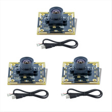 3Pcs 100 Degree Camera Module 1MP OV9732 1280x720 USB Free Driver Manual Focus with 0.5 Meter Cable for WinXP/7/8/10