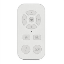 Bluetooth Smart Remote for Mobile Phone Universal Control Selfie Stick Camera Controller White