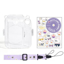 For Mini 12 PC Camera Case Protection Cover Shoulder Strap Storage Bag Sticker Set