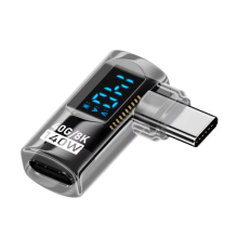 90 Degree USB C Adapter Right Angle U Shape Type 40Gbps Data Transfer PD 140W USB4.0 8K 60Hz Converter, B