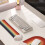 Rainbow Keyboard Wrist Rest Suitable for Desktop Office Computer Laptop 5