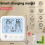 2403 Rechargeable Thermometer and Hygrometer Indoor Backlight Display Face 6