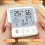 2403 Rechargeable Thermometer and Hygrometer Indoor Backlight Display Face 5