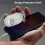 Lock Buckle Case for Solo Buds Transparent Electroplated Button Protection Soft Cover,B 5